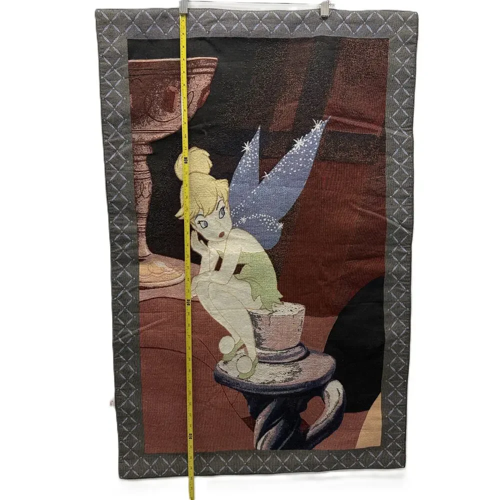 Disney Tinker Bell Fabric Tapestry Wall Hanging (40